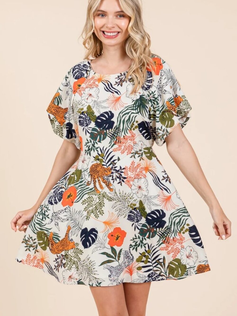 GEEGEE "In The Jungle" The Holmes Dress